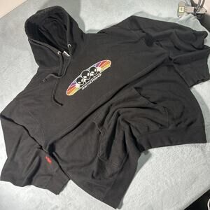 RARE 2000s Alien Workshop Hoodie XL Extraterrestrial Gray Aliens Grunge Loose